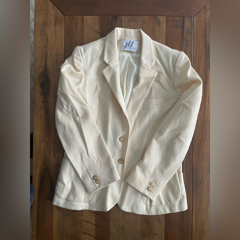 Vintage Wool Blazer Jacket